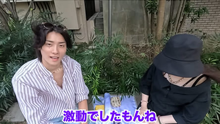 天河りんご先生、YouTube『さのもりの』出演の様子
